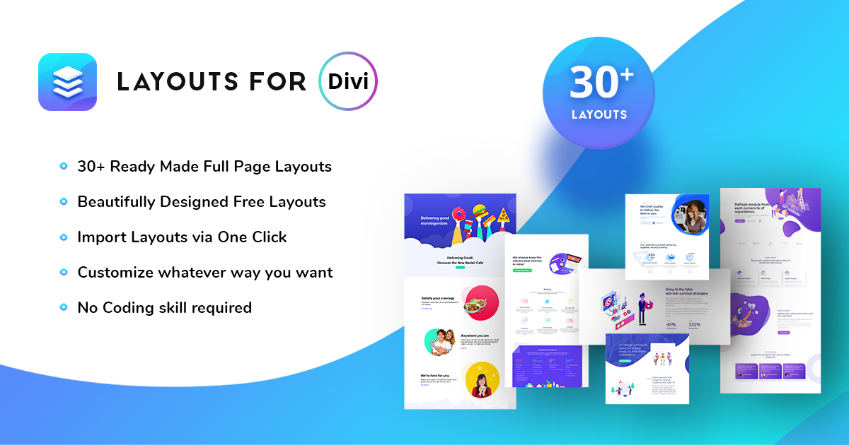 Layouts for Divi